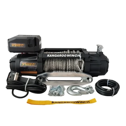 Купити Лебідка електрична Kangaroowinch K12000 Extreme HD 12 В 5443 кг синтетичний трос