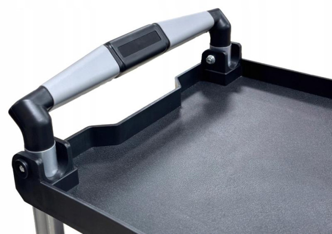 Купити Тележка инструментальная складная 3 открытые пластиковые полки (SF6007) G.I.KRAFT GI37104