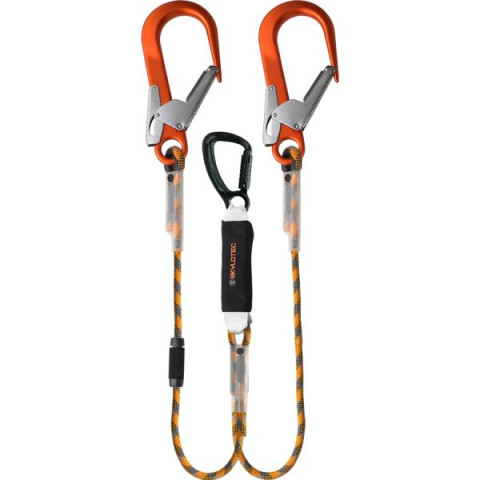 Купити Строп подвійний із стрічки з амортизатором і карабінами 2xFS90 / 1,5 м / SKYLOTEC BFD Y SK12 L-0103-