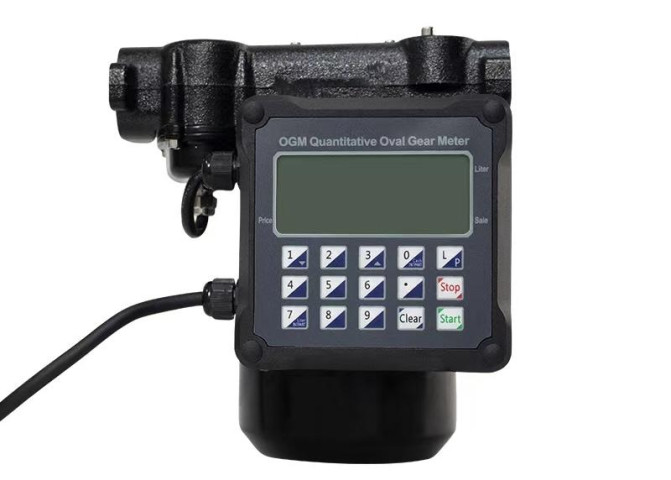 Купити Насос з лічильником преднабір дози для перекачування дизельного палива 220В, 60л\хв