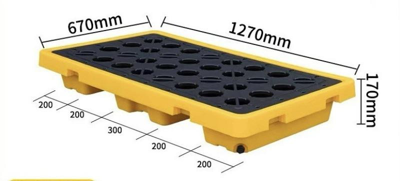 Купить Вловлючий піддон для двох бочок під протікання KRABBE