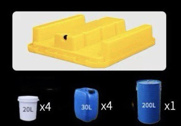 Купити Уловлючий піддон для однієї бочки 200 л, KRABBE