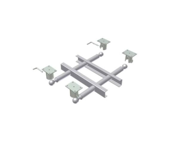 Купити Комплект куль для перекидання кузова Ø75, 5000 кг Італія (25375100)