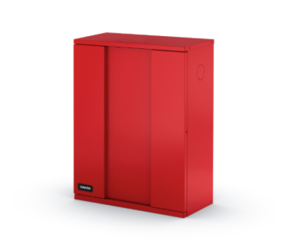 Купити Шафа для пожежного шлангу UNI 70 Daken Порошкова фарба Італія (8A3230)