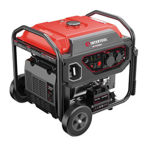 Купить Генератор бензиновий інверторний 7,5/8,0 кВт, 230 В, бак 25 л, електро/ручний старт, мідна обмотка, 