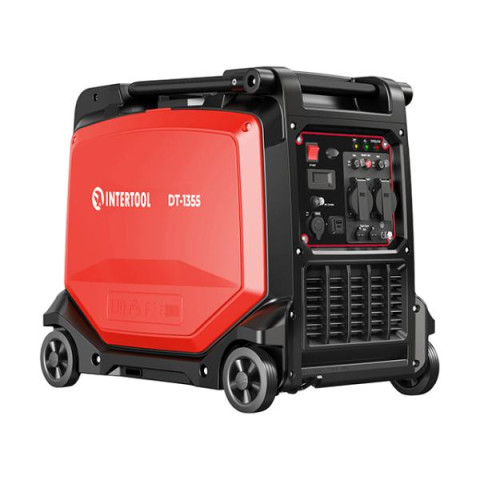 Купити Генератор бензиновий інверторний 5,0/5,5 кВт, 230 В, бак 11 л, електро/ручний старт, мідна обмотка, 