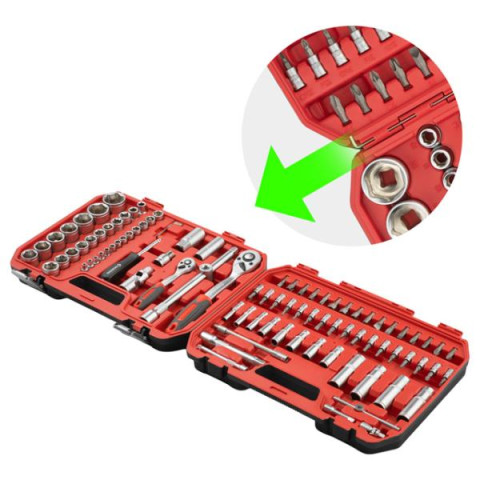 Купить Набір інструментів 1/2 "& 1/4" 94од (ET-6094SP)