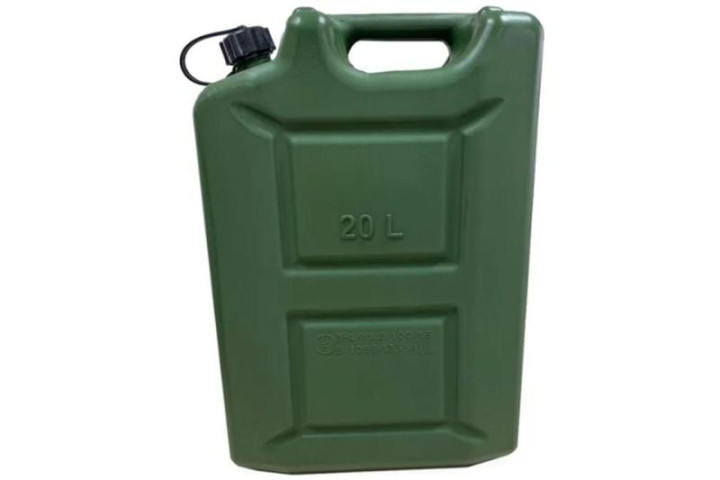 Купити Канистра для бензина пластиковая с лейкой 20 л.