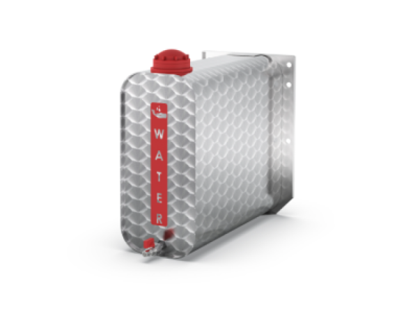 Купити Бак для води Daken автомобільний з дозатором (рукомийник) 25 літрів Daken Нерж Італія (8Z0531)