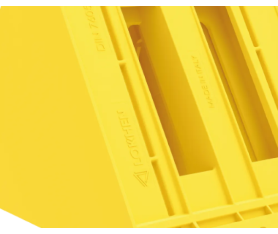 Купити Упор пластиковий противідкатний Lokhen 467x201x230мм, E53 Lokhen Пластик Італія (600120200)