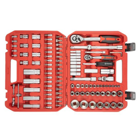 Купити Набір інструментів 1/2" & 1/4" 110од, 12-гр
