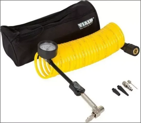 Купити Шланг для підкачки коліс 7,5м з манометром (7 бар) VIAIR PN 00025