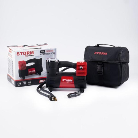 Купити Компресор автомобільний Storm Max Power 10 Атм 40 л/хв 170 Вт