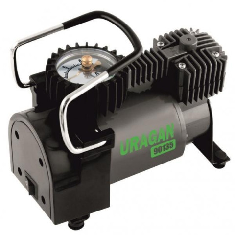 Купити Компресор автомобільний Uragan з автостопом