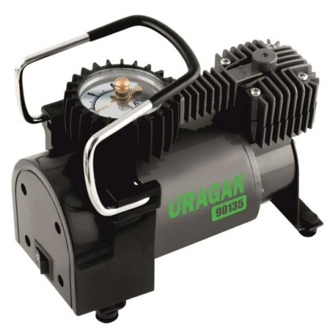 Купити Компресор автомобільний Uragan з автостопом