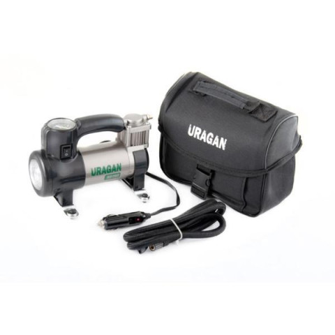 Купити Компресор автомобільний Uragan, LED-сигнальний ліхтар