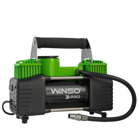 Купити Компресор автомобільний Winso Pro Heavy Duty 12В, 10 Атм, 90 л/хв із зажимами АКБ 136000