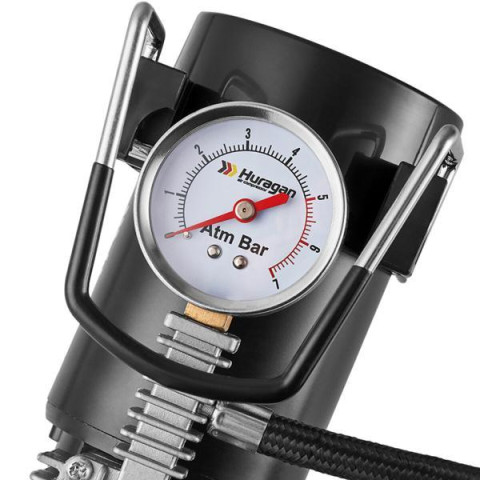 Купити Компресор автомобільний Huragan 12В, 7 Атм, 37 л/хв H0300