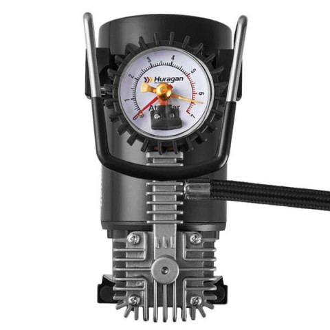 Купити Компресор автомобільний Huragan з автостопом 12В, 7 Атм, 37 л/хв H0400