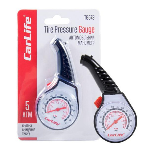 Купити Манометр автомобільний Carlife TG573