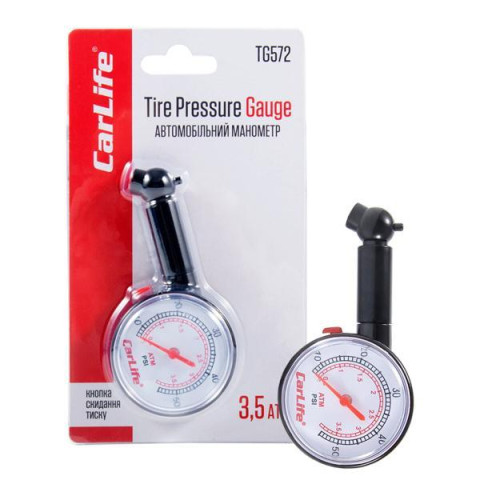 Купити Манометр автомобільний Carlife, Economy