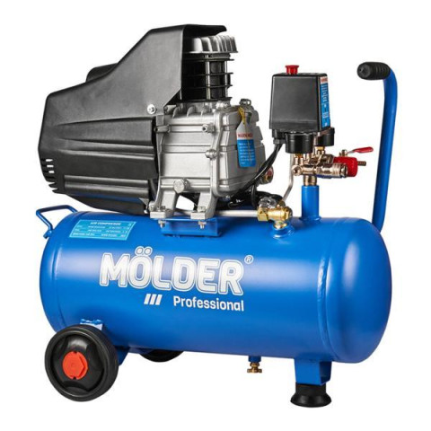 Купити Компресор повітряний Molder з ресивером 24л, 175л/хв, 1100Вт