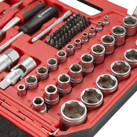 Купити Набір інструментів 1/2" & 1/4" 72од (ET-6072SP)