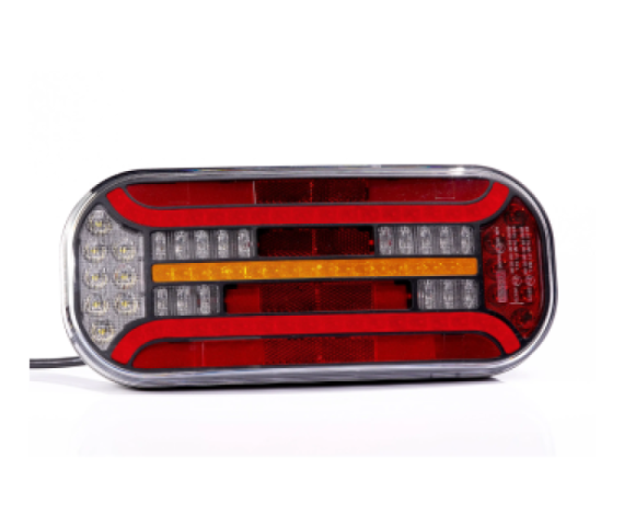 Купить Ліхтар задній універсальний протитуманний, LED (лівий) Fristom LED Лівий Польща (FT-600)