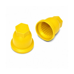 Купити Ковпачок на гайку колеса, жовтий, 32 mm Пластик Україна (1105850051)