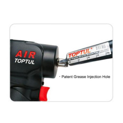 Купити Пневмогайковерт 1/2" 900 Nm 10000об/мин 1,37кг супер-короткий Super Duty TOPTUL KAAQ1665