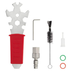 Купить Фарбопульт пневматичний LVMP професійний, форсунка 1.4мм, верхній пластиковий бачок 600 мл., 2бар