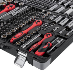 Купить Набір інструментів професійний  1/4 "& 3/8" & 1/2 "176 од, Cr-V