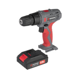 Купити Дриль-шурупокрут акумуляторний 18 В, 17 Nm, 0-700 об/хв, 0.8-10 мм, літій-іон, 1.5 А