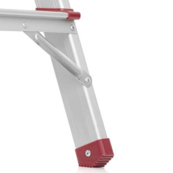 Купити Драбина алюмінієва двостороння 5 сходинок, висота 1100мм