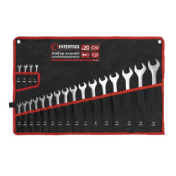 Купити Набір ключів комбінованих, 20шт., 6-32мм,  Cr-V, чохол