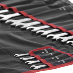 Купити Набір ключів комбінованих, 20шт., 6-32мм,  Cr-V, чохол