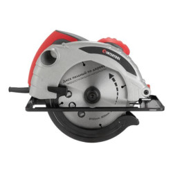 Купить Пила дискова 1300 Вт, 5000 об/хв, кут нахилу 90-45 °, глибина розпилу 57/41 мм, диск 185*20 мм