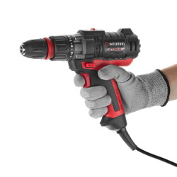 Купить Дриль-шурупокрут електричний 420 Вт, 0-500/0-1800 об/хв, 0.8-10 мм, макс. 20 Nм, знімний патрон