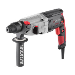 Купить Перфоратор 1000 Вт, 3.2 Дж, 0-1300 об/хв, 0-5100 уд/хв, 3 режими, металевий корпус редуктора