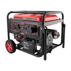 Купити Генератор бензиновий 5/5.5 кВт, 220 В, 25 л, електро+ручний старт, мідна обмотка, STORM