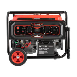 Купити Генератор бензиновий 5/5.5 кВт, 220 В, 25 л, електро+ручний старт, мідна обмотка, STORM