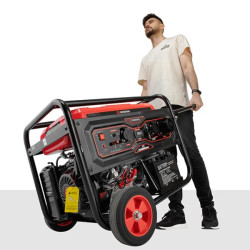 Купити Генератор бензиновий 5/5.5 кВт, 220 В, 25 л, електро+ручний старт, мідна обмотка, STORM