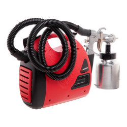 Купити Фарбопульт електричний HVLP 600 Вт, форсунка 1.8 мм, бачок 1л., 0.14-0.70 Бар, 450-550 мл / хв