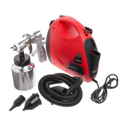 Купити Фарбопульт електричний HVLP 600 Вт, форсунка 1.8 мм, бачок 1л., 0.14-0.70 Бар, 450-550 мл / хв