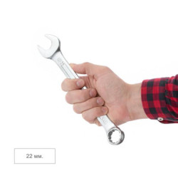 Купить Набір ключів комбінованих 12шт., 6-22 мм, Cr-V, чохол, DIN3113, STORM