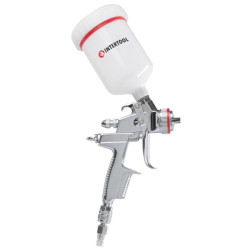 Купити Краскопульт пневматичний HVLP II професійний, форсунка 1.4мм, верхній пластиковий бачок 600 мл., 2ба