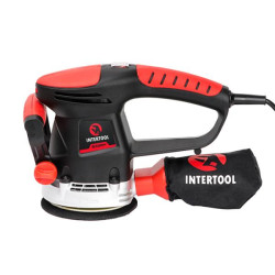 Купити Шліфмашина ексцентрикова, 480 Вт, 4000-14000 об/хв, 125 мм, хід ексцентрика 2.3 мм.