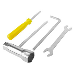 Купити Мотокоса 1,85 кВт, 52 см³, котушка, 3-лопатевий ніж, плечовий ремінь (комплект із двох частин: вал +