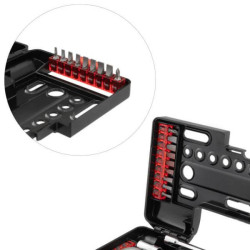 Купить Набір викруткових насадок і головок  з тріскачкаю 57 од. STORM