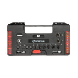 Купить Набір викруткових насадок і головок  з тріскачкаю 57 од. STORM